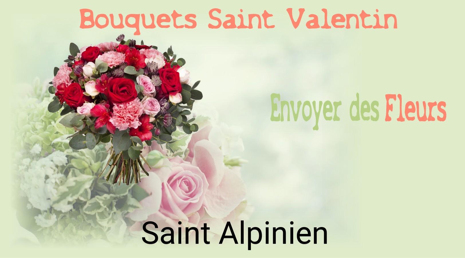 Roses de Saint-Valentin livrées à Saint-Alpinien